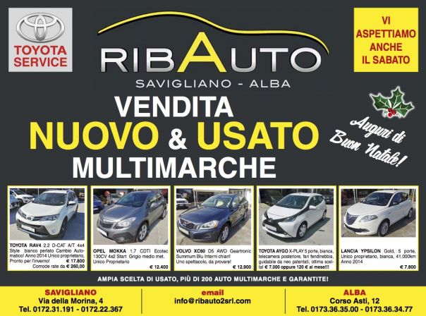 PER NATALE REGALATI L'AUTO...